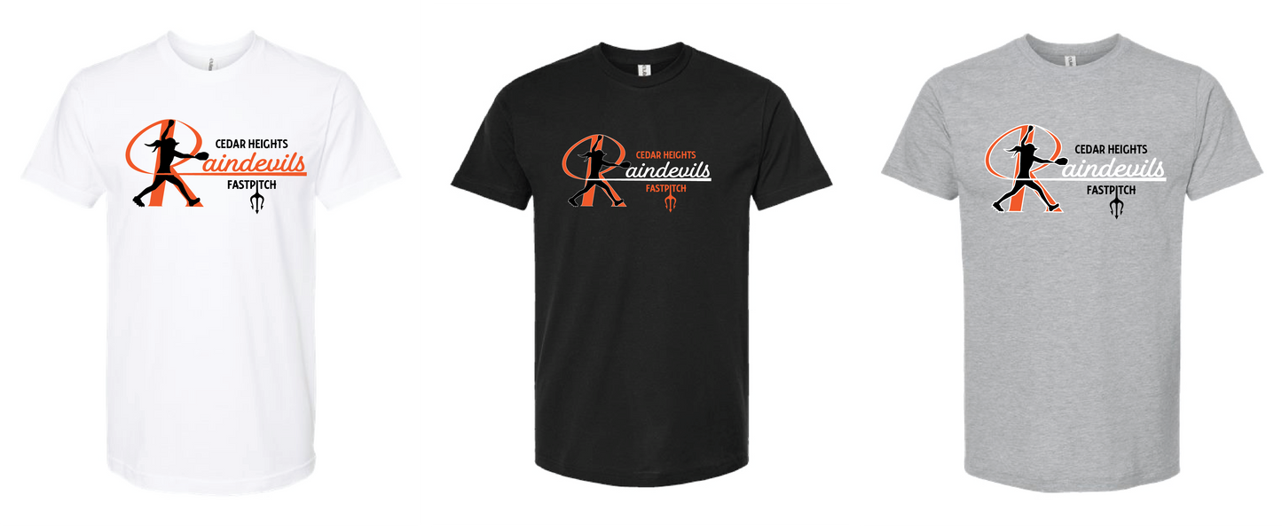 RAIN DEVIL'S FAST PITCH SHORT SLEEVE T-SHIRT