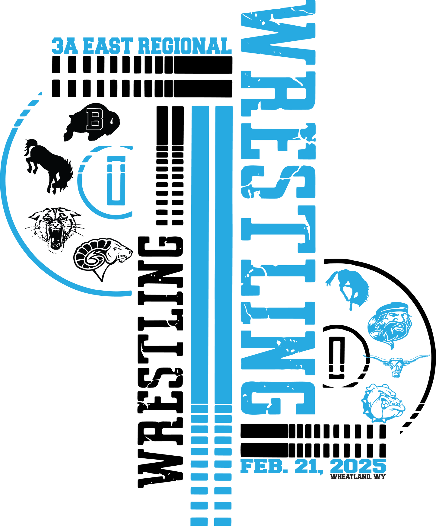 3A EAST REGIONAL WRESTLING SHORT SLEEVE