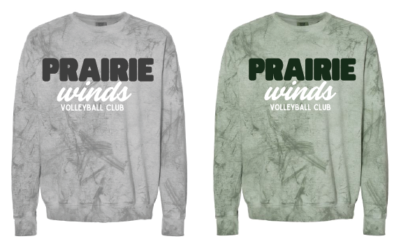 PRAIRIE WINDS VOLLEYBALL CREWNECK SWEATSHIRT