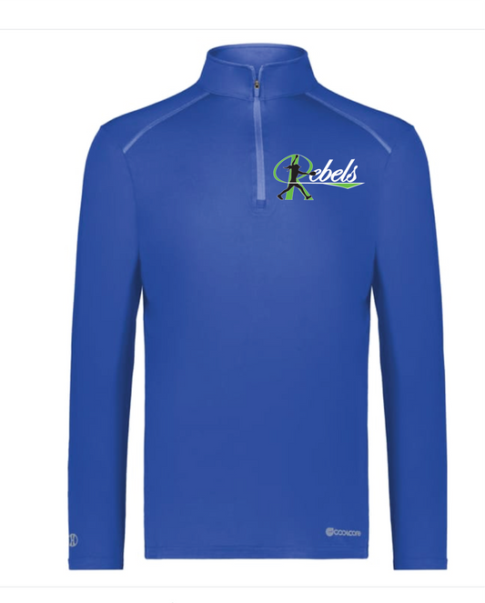 Rebels HOLLOWAY COOLCORE® 1/4 ZIP PULLOVER - ADULT