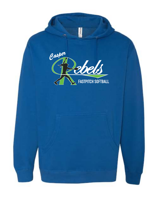 REBELS INDPENDENT BRAND MID WEIGHT HOODIE