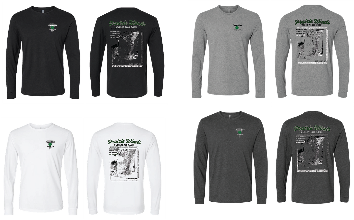 PRAIRIE WINDS VOLLEYBALL LONG SLEEVE