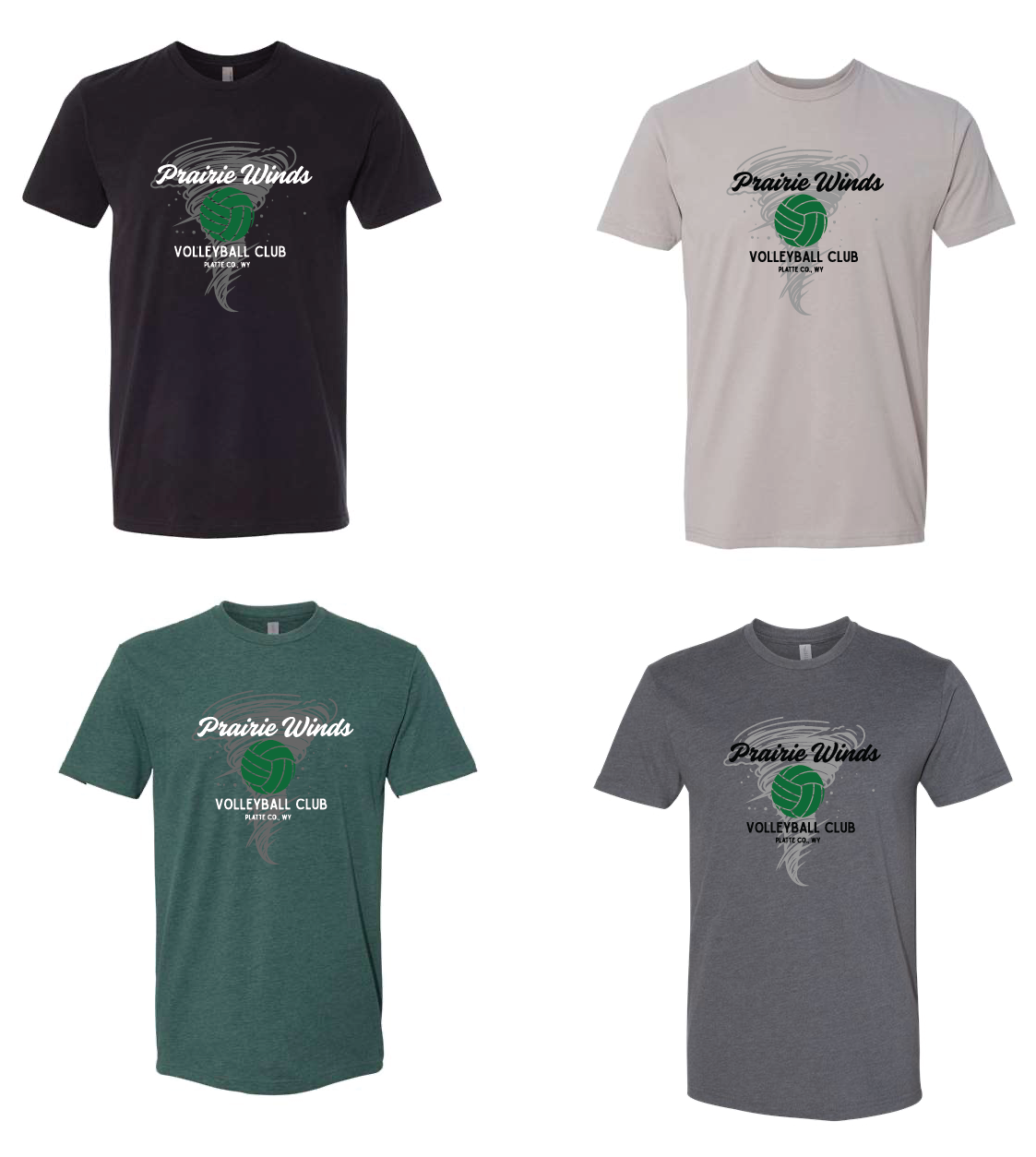 PRAIRIE WINDS VOLLEYBALL SHORT SLEEVE OG LOGO